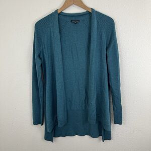 Eileen Fisher Merino Wool Open Cardigan Real Womens S Small